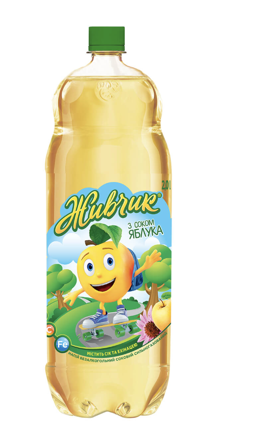 Напій газ. Живчик Яблуко 2 л ПЕТ